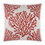 D.V. Kap Home Peggy Red 22" x 22" Pillow Cover