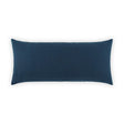 D.V. Kap Home Pyke Lumbar Navy 12" x 24" Pillow Cover