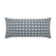 D.V. Kap Home Pella Lumbar Blue 12" x 24" Pillow Cover