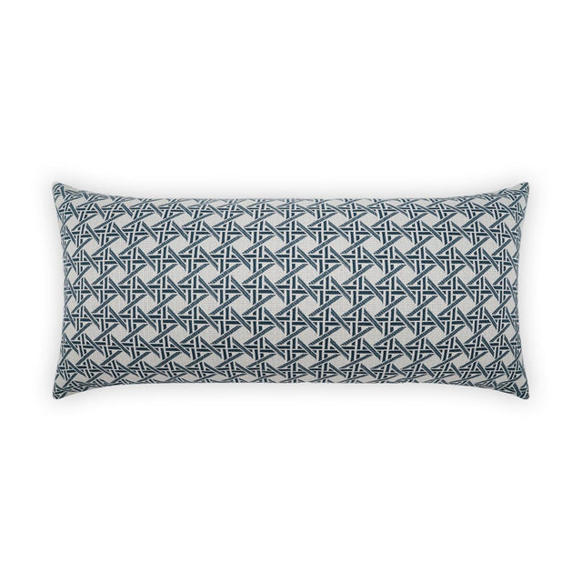 D.V. Kap Home Pella Lumbar Blue 12" x 24" Pillow Cover