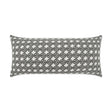 D.V. Kap Home Pella Lumbar Ebony 12" x 24" Pillow Cover