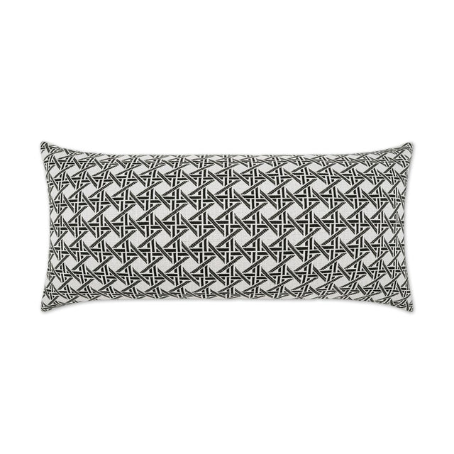 D.V. Kap Home Pella Lumbar Ebony 12" x 24" Pillow Cover