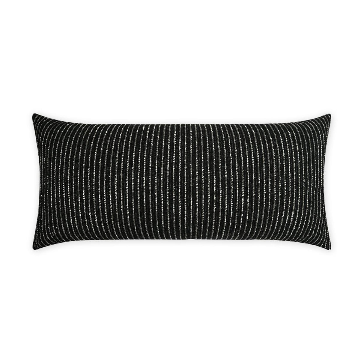D.V. Kap Home Burson Lumbar Onyx 12" x 24" Pillow Cover