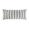 D.V. Kap Home Seaport Lumbar Grey 12" x 24" Pillow Cover