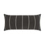 D.V. Kap Home Pencil Lumbar Carbon 12" x 24" Pillow Cover