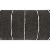 D.V. Kap Home Pencil Lumbar Carbon 12" x 24" Pillow Cover