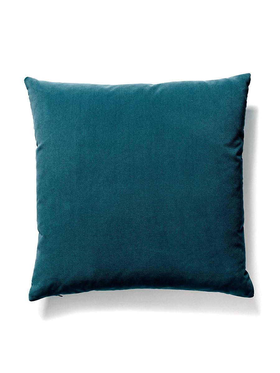 Scalamandre Richmond Velvet 22 X 22 - Peacock Decorative Pillow