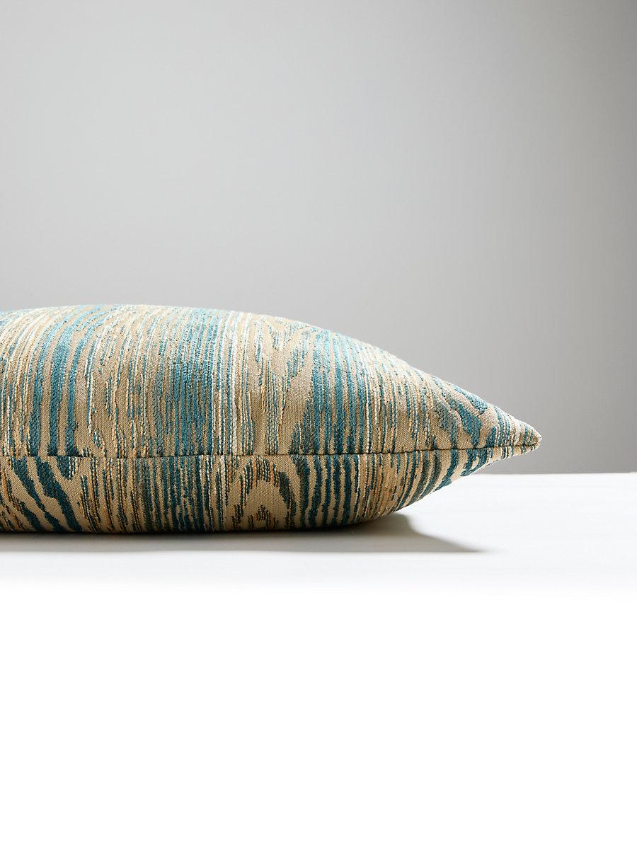Scalamandre Muir Woods 22 X 22 - Blue Jay Decorative Pillow