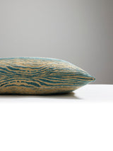 Scalamandre Muir Woods 14 X 22 - Blue Jay Decorative Pillow