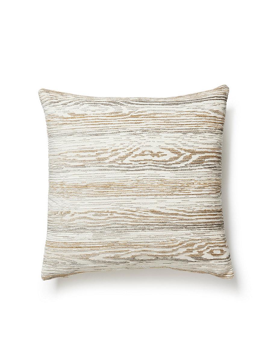 Scalamandre Muir Woods 22 X 22 - Birch Decorative Pillow