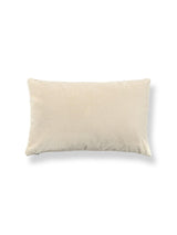 Scalamandre Plumes / Velvet 14 X 22 - Sapphire / Beige Decorative Pillow