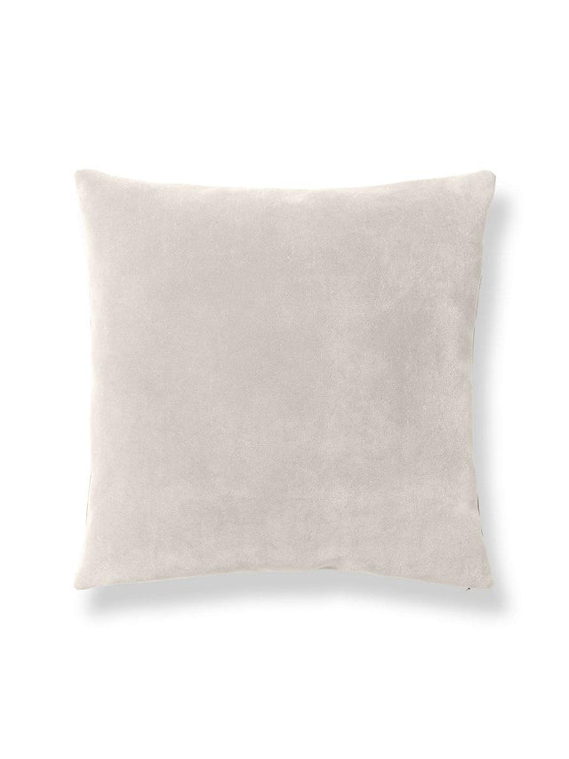 Scalamandre Georgia Suede 22 X 22 - Gesso Decorative Pillow