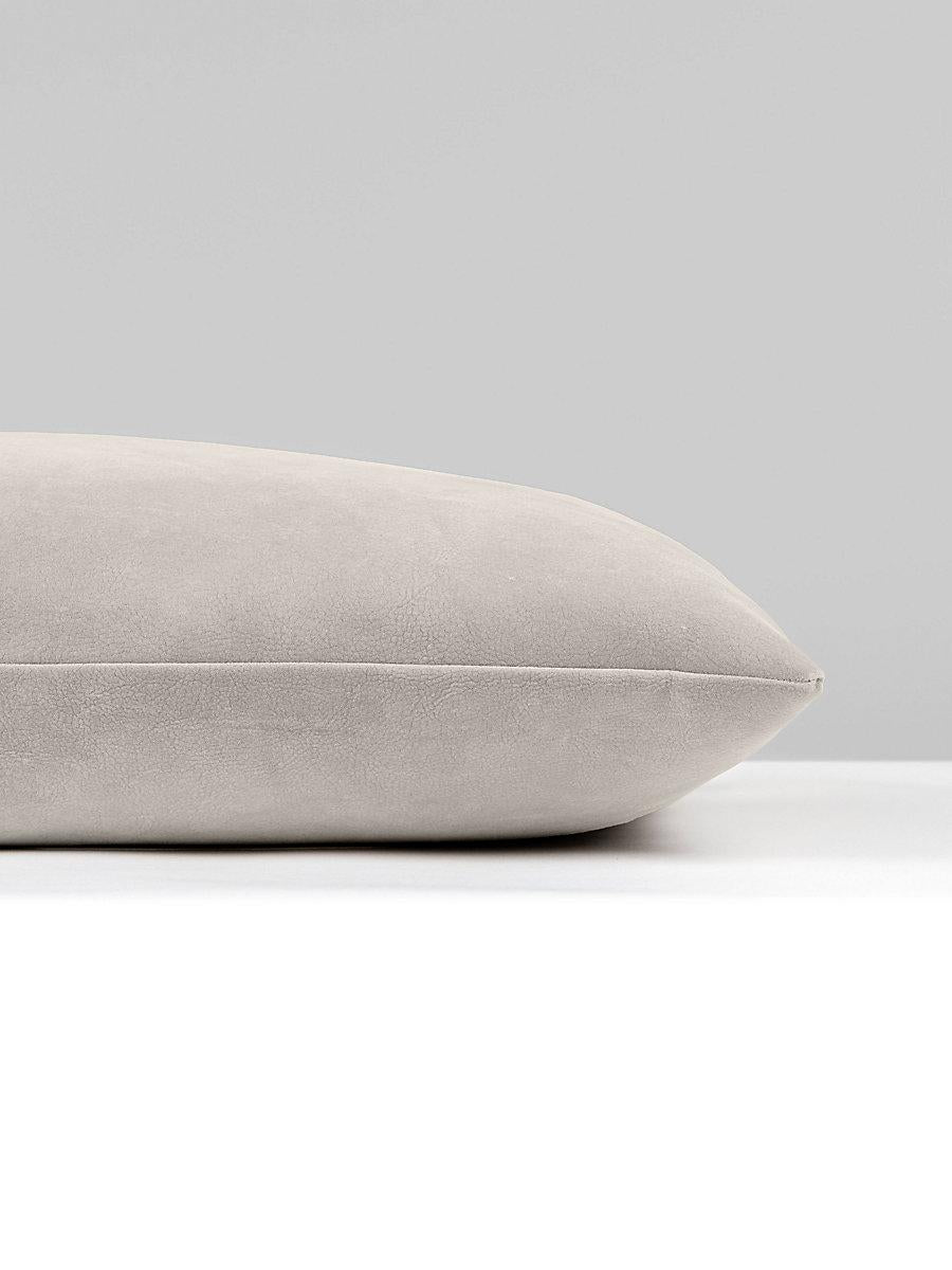 Scalamandre Georgia Suede 22 X 22 - Gesso Decorative Pillow