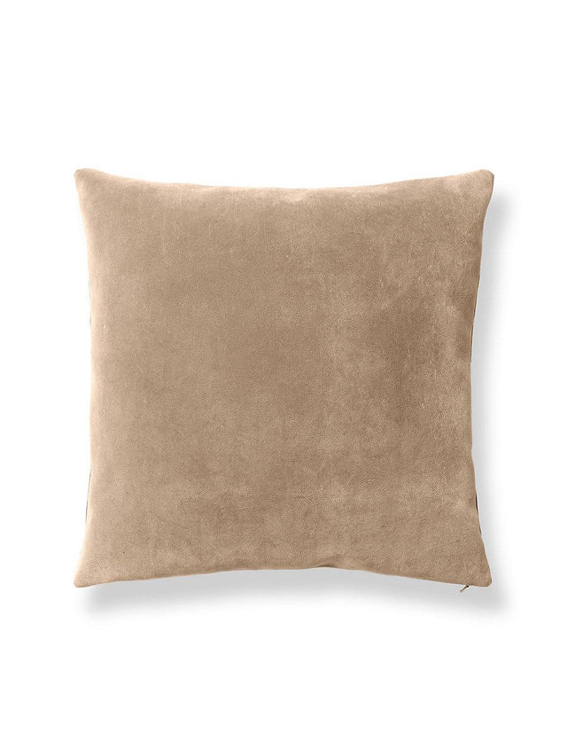 Scalamandre Georgia Suede 22 X 22 - Nubuck Decorative Pillow