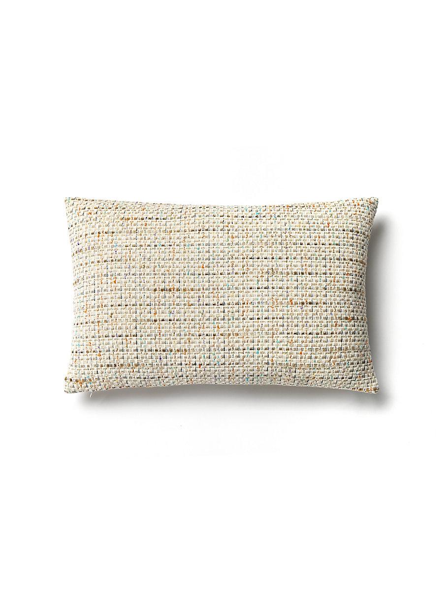 Scalamandre Confetti 14 X 22 - Cream Decorative Pillow