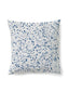 Scalamandre Spatter 22 X 22 - Ocean Blue Decorative Pillow