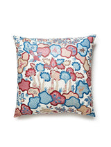 Scalamandre Ziba 22 X 22 - Peacock Rose Decorative Pillow