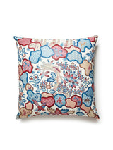 Scalamandre Ziba 22 X 22 - Peacock Rose Decorative Pillow