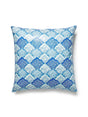 Scalamandre Akira 22 X 22 - Porcelain Blue Decorative Pillow