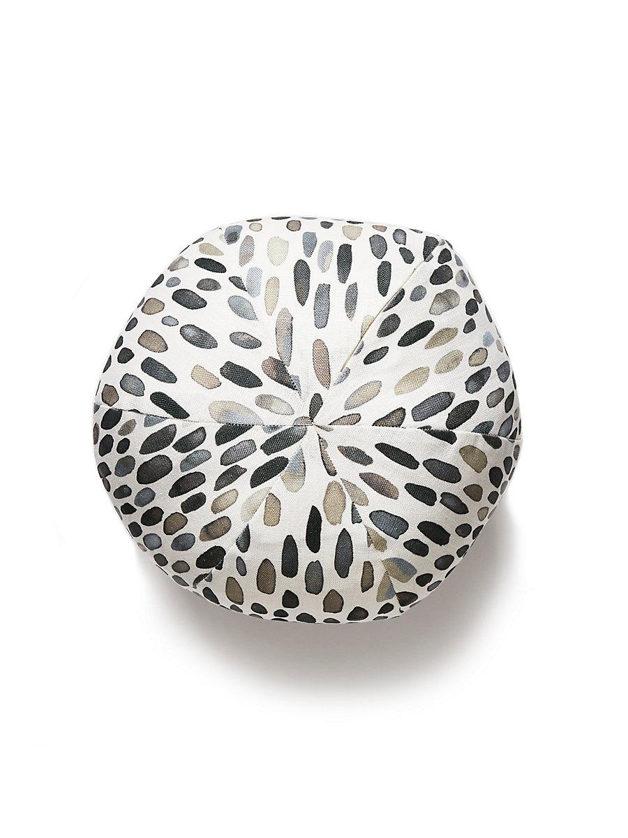 Scalamandre Jamboree 12 Dia - Greys Decorative Pillow