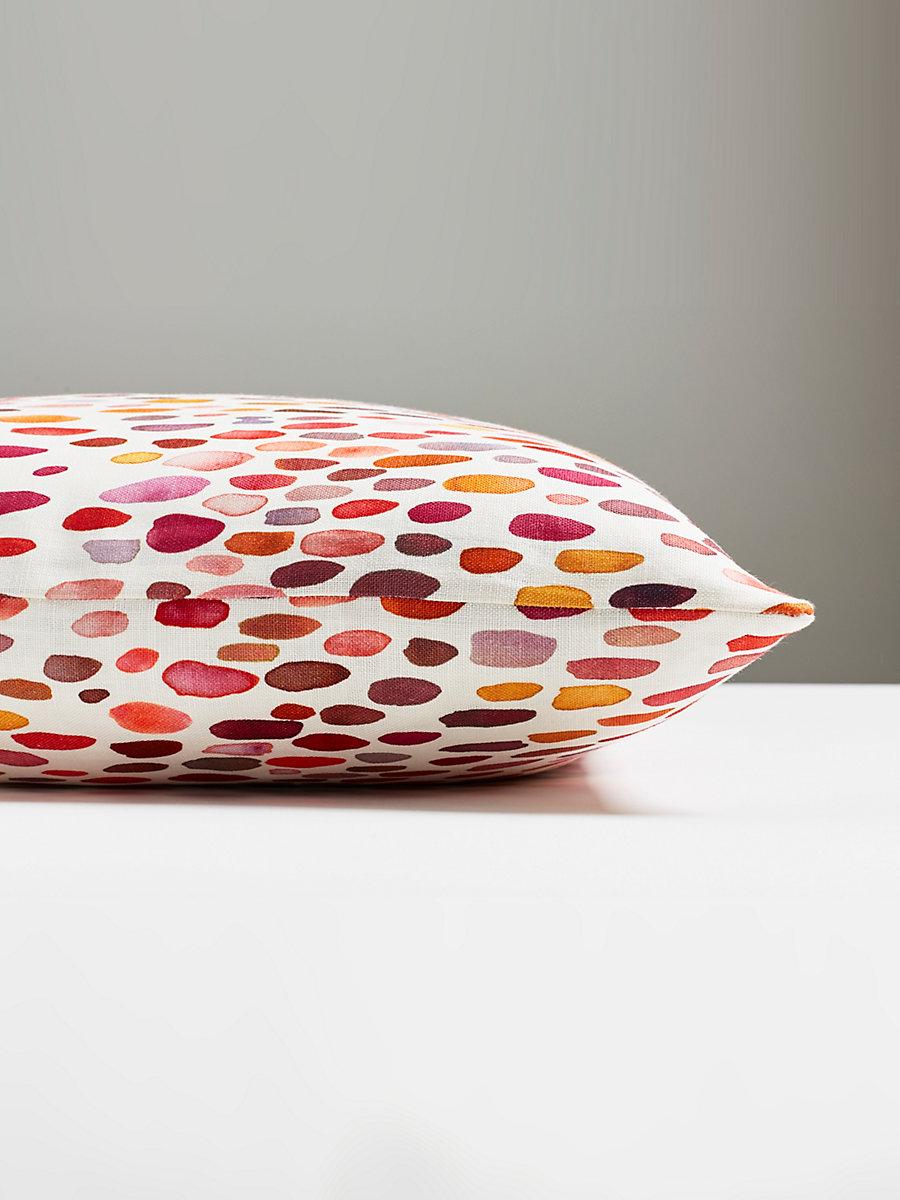 Scalamandre Jamboree 22 X 22 - Wild Berry Decorative Pillow