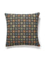 Scalamandre Kirov 22 X 22 - Multi / Black Decorative Pillow