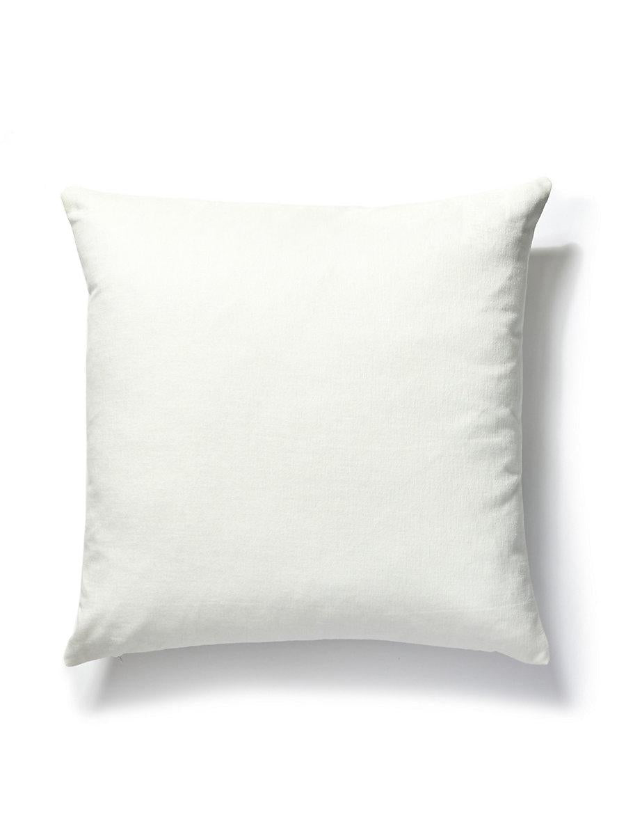 Scalamandre Edwin'S Covey 22 X 22 - Multi On White Decorative Pillow