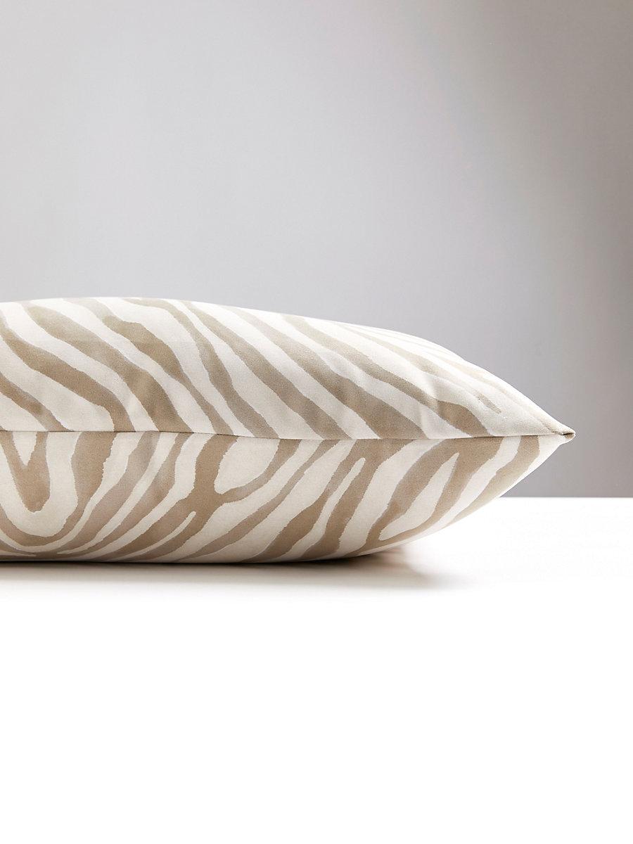 Scalamandre Kenya Faux Suede 22 X 22 - Sandstone Decorative Pillow