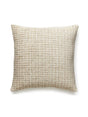 Scalamandre Highland Chenille 22 X 22 - Oatmilk Decorative Pillow