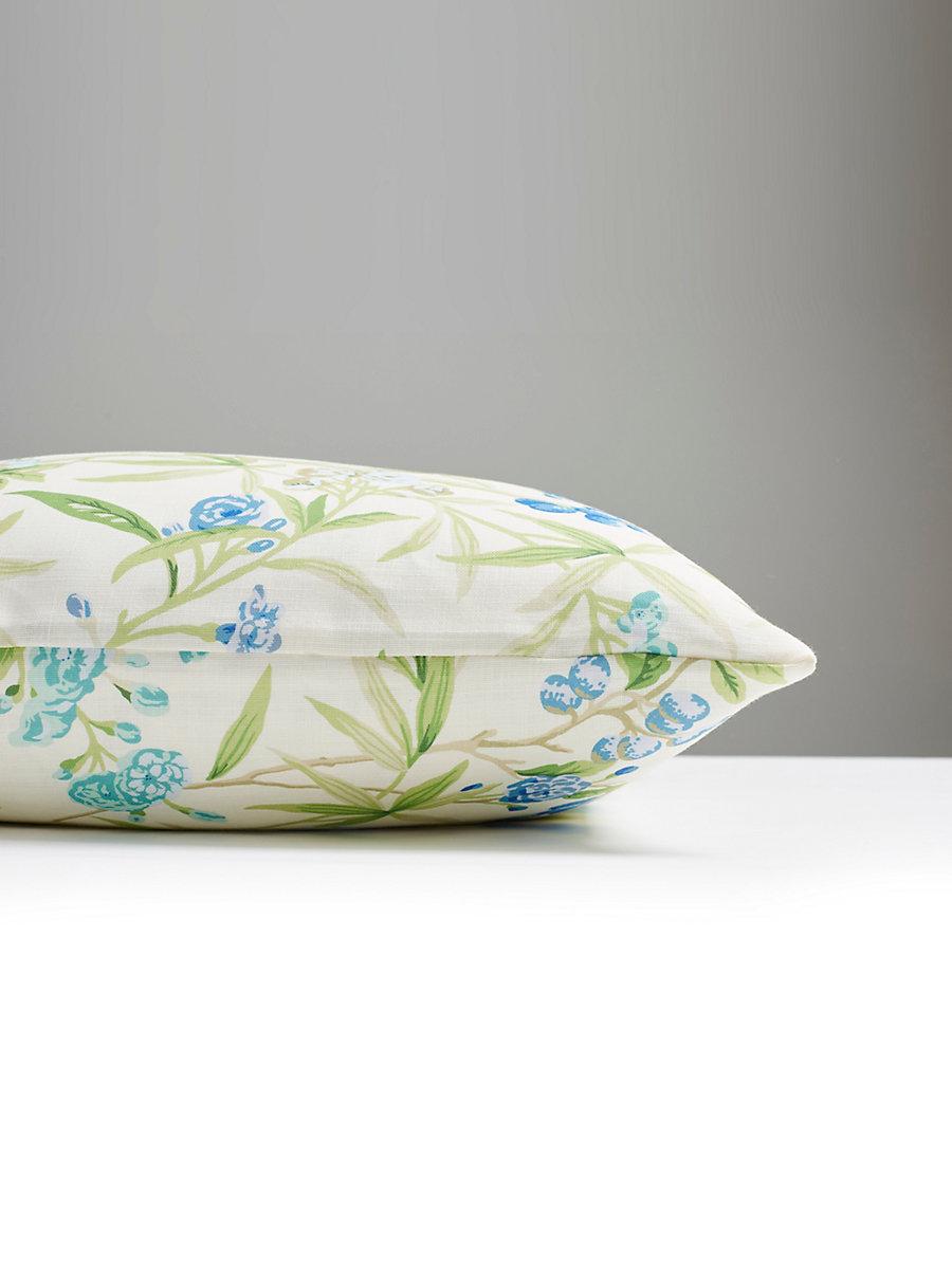 Scalamandre Lanai Outdoor 22 X 22 - Lagoon Decorative Pillow