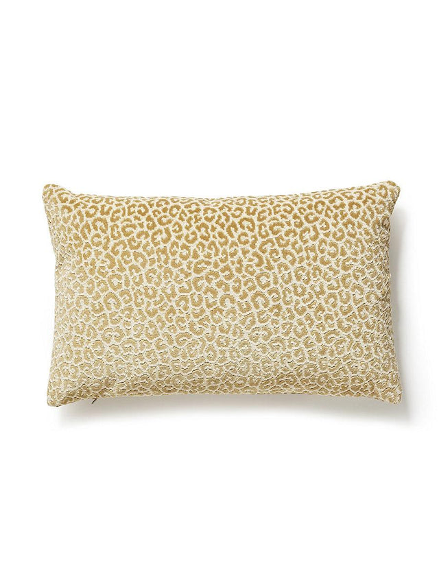 Scalamandre Panthera Velvet 14 X 22 - Camel Decorative Pillow