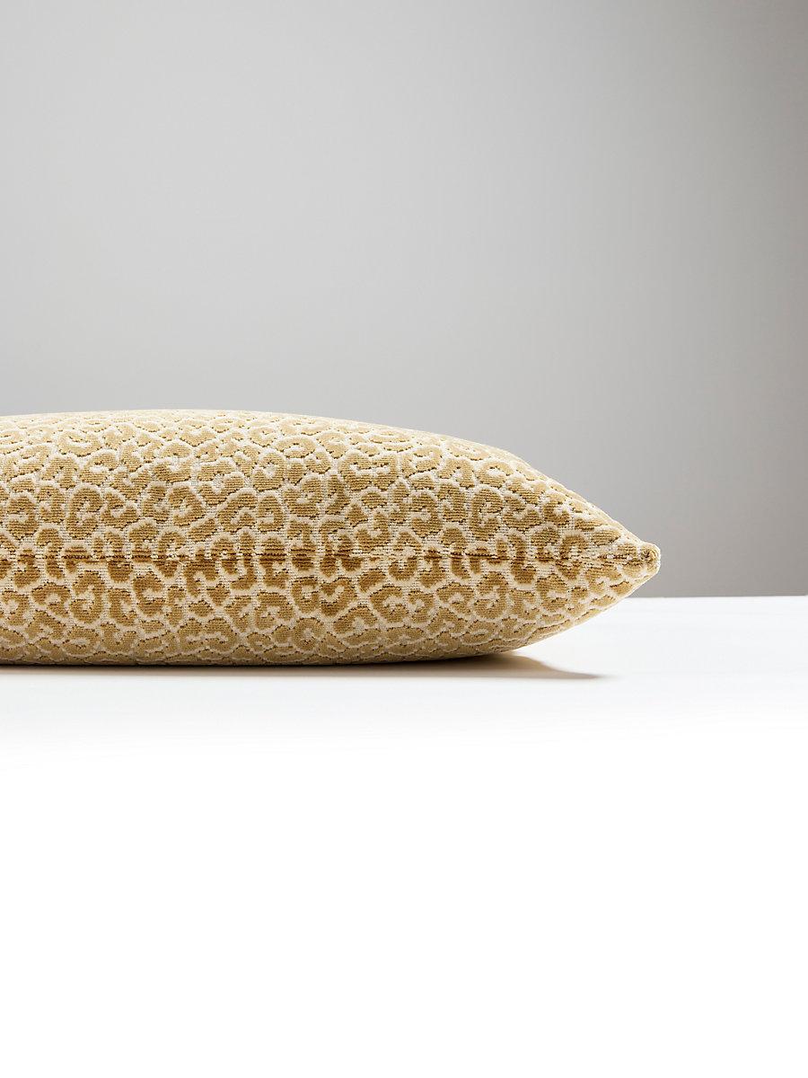 Scalamandre Panthera Velvet 14 X 22 - Camel Decorative Pillow