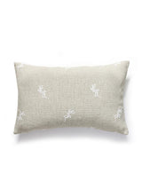 Scalamandre Gecko Outdoor 14 X 22 - Limestone Decorative Pillow