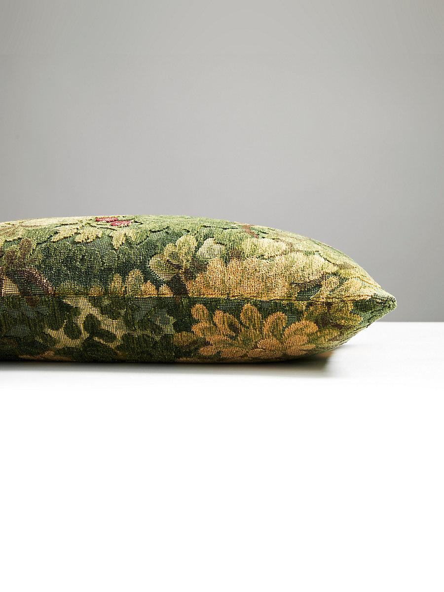 Scalamandre Marly 14 X 22 - Forest Greens Decorative Pillow