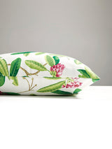 Scalamandre Rhododendron Outdoor 22 X 22 - Fuschia Decorative Pillow