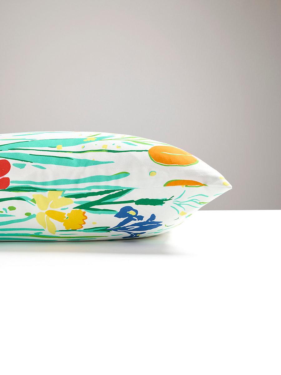 Scalamandre Guermantes 22 X 22 - White Decorative Pillow
