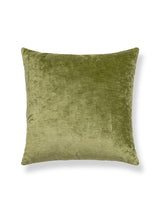 Scalamandre Marly / Como 22 X 22 - Square Forest Greens / Celadon Decorative Pillow