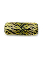 Scalamandre Tigre | Silk 21 X 7 - Greens & Black Decorative Pillow