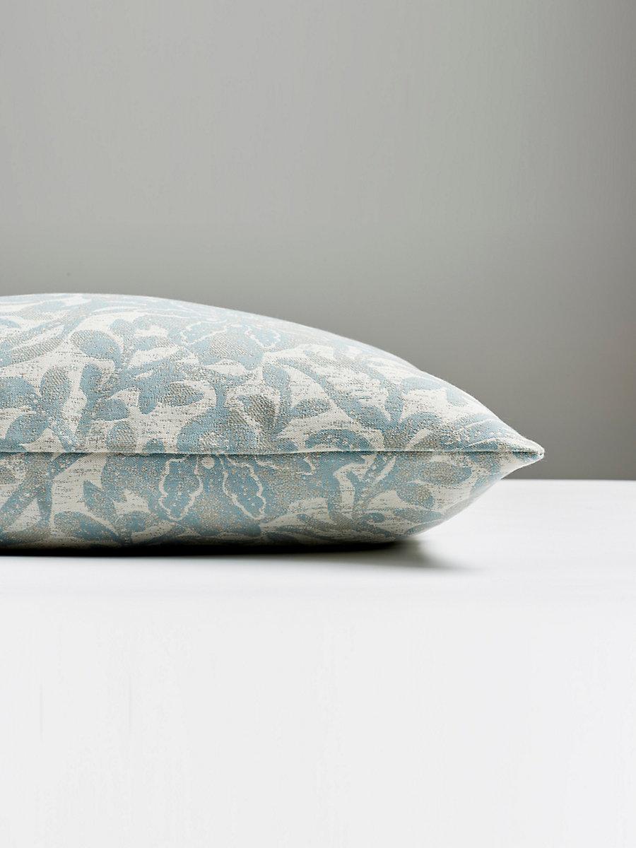 Scalamandre Bali Floral Outdoor 22 X 22 - Surf Decorative Pillow