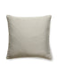 Scalamandre Dapper Flannel 22 X 22 - Putty Decorative Pillow