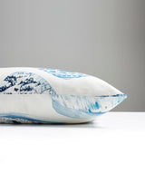 Scalamandre Coquina Outdoor 22 X 22 - Porcelain Decorative Pillow