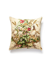 Scalamandre Edwin'S Covey 22 X 22 - Multi On Sisal Decorative Pillow