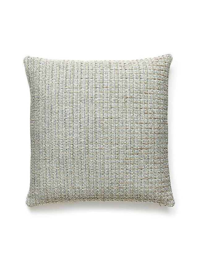 Scalamandre Highland Chenille 22 X 22 - Seaglass Decorative Pillow