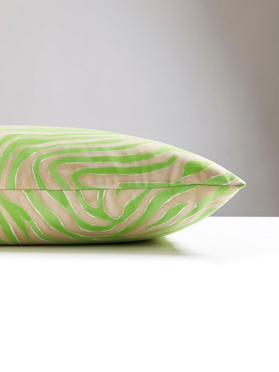 Scalamandre Kenya Faux Suede 22 X 22 - Key Lime Decorative Pillow