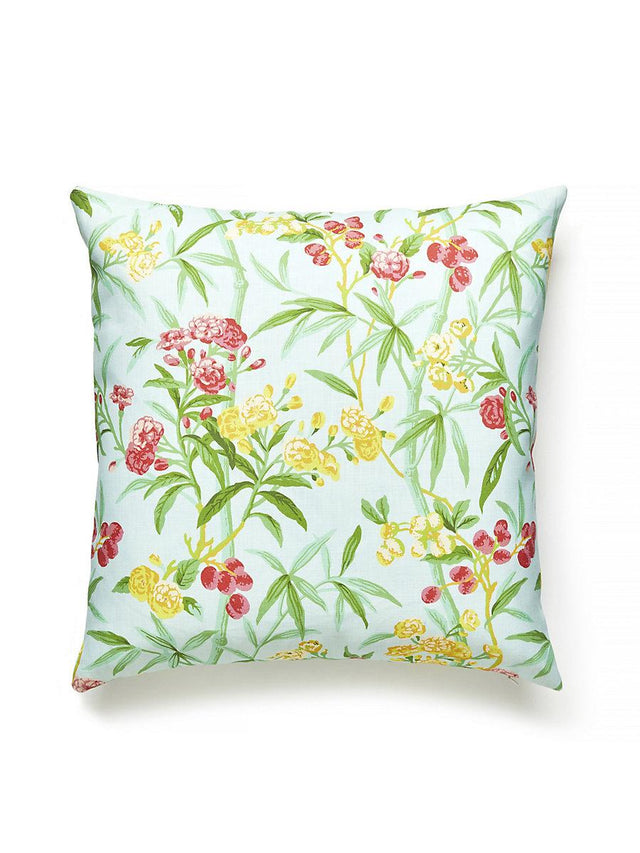 Scalamandre Lanai Outdoor 22 X 22 - Passion Fruit Decorative Pillow