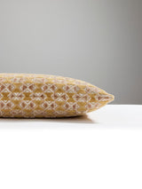 Scalamandre Parlor Velvet 14 X 22 - Butter Pecan Decorative Pillow