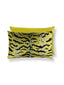 Scalamandre Tigre/Velvet 22 X 14 - Greens & Black / Chartreuse Decorative Pillow