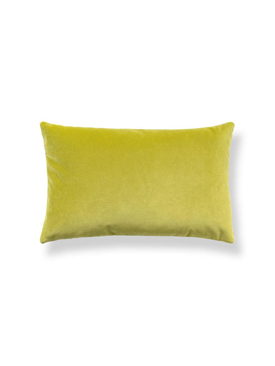 Scalamandre Tigre/Velvet 22 X 14 - Greens & Black / Chartreuse Decorative Pillow