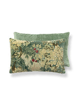 Scalamandre Marly / Como 22 X 14 - Blue Greens / Seafoam Decorative Pillow