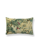 Scalamandre Marly / Como 22 X 14 - Blue Greens / Seafoam Decorative Pillow